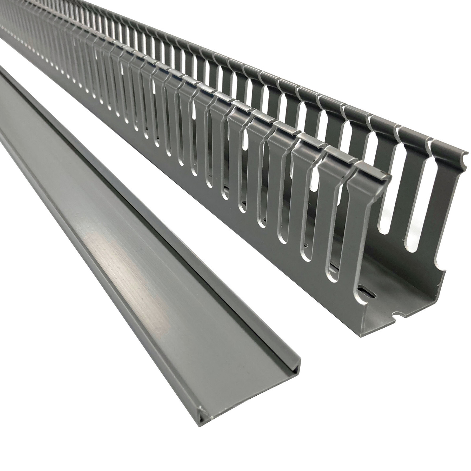 Electriduct Open Slot PVC Wire Duct – 1″x1″, 2″x2″, 3″x3″, 4″x4″ Options & Color