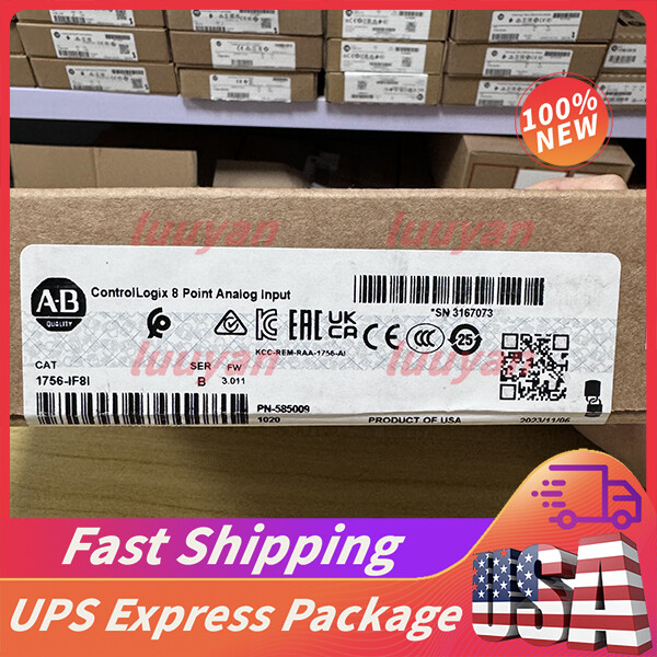 1756-IF8I ControlLogix 8 Point Analog Input Module 1756IF8I