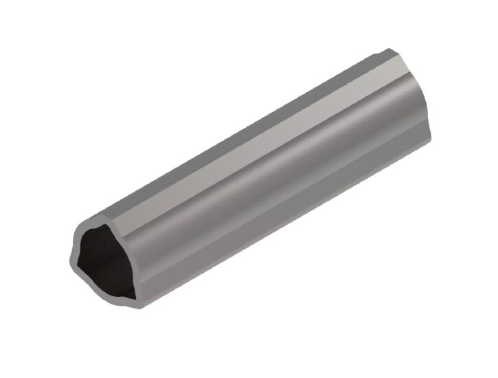 604-6343 Weasler 39⅜” x 43½mm x 3.4mm Trilobe Outer Profile Tubing Series 3 & 4