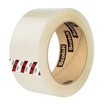 Scotch High Tack Box Sealing Tape (371+): 2 in. x 110 yds. (Clear)