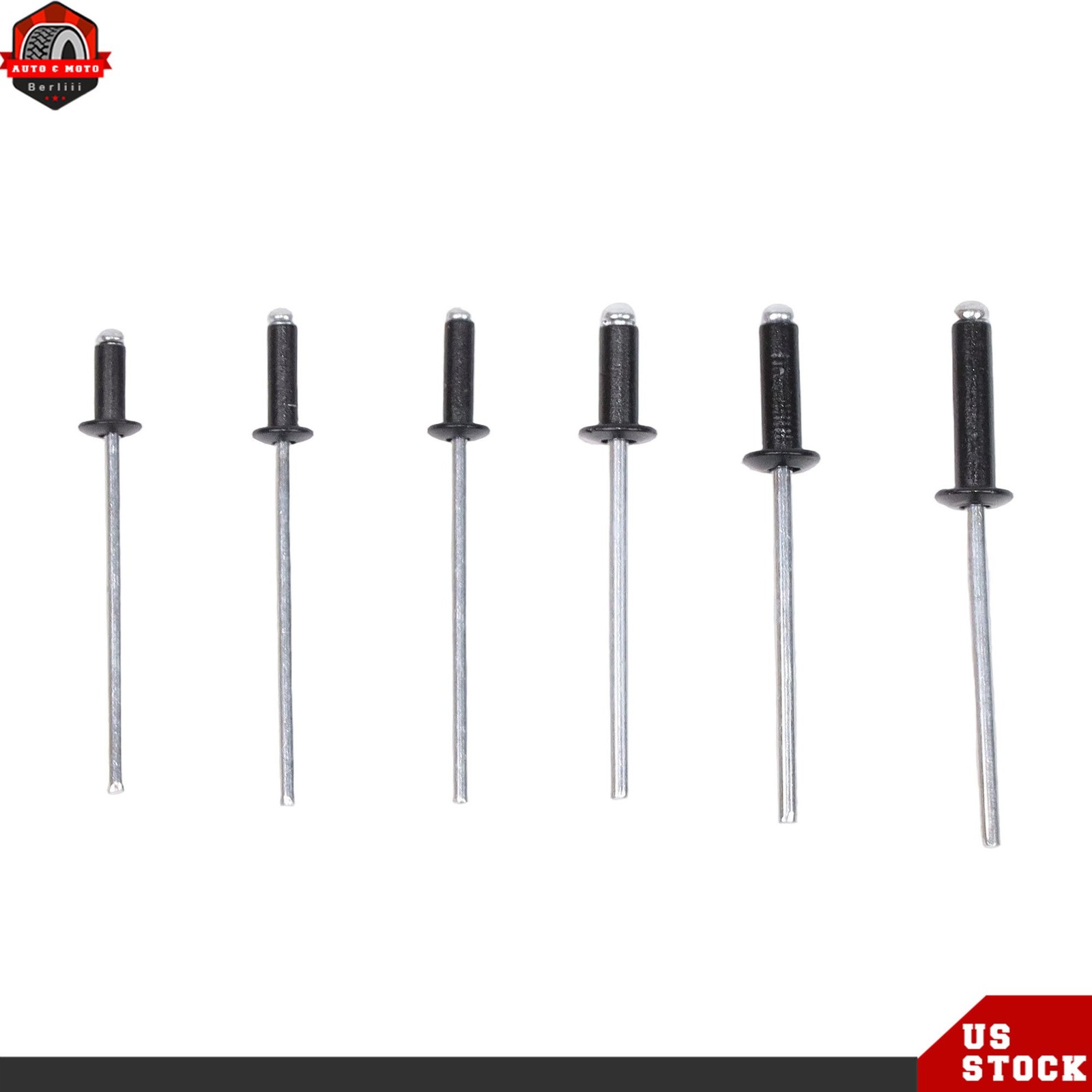 For indoor and outdoor use 500 × rivet kits 3/32″ 1/8″ 5/32″ 3/16″(14 Size)