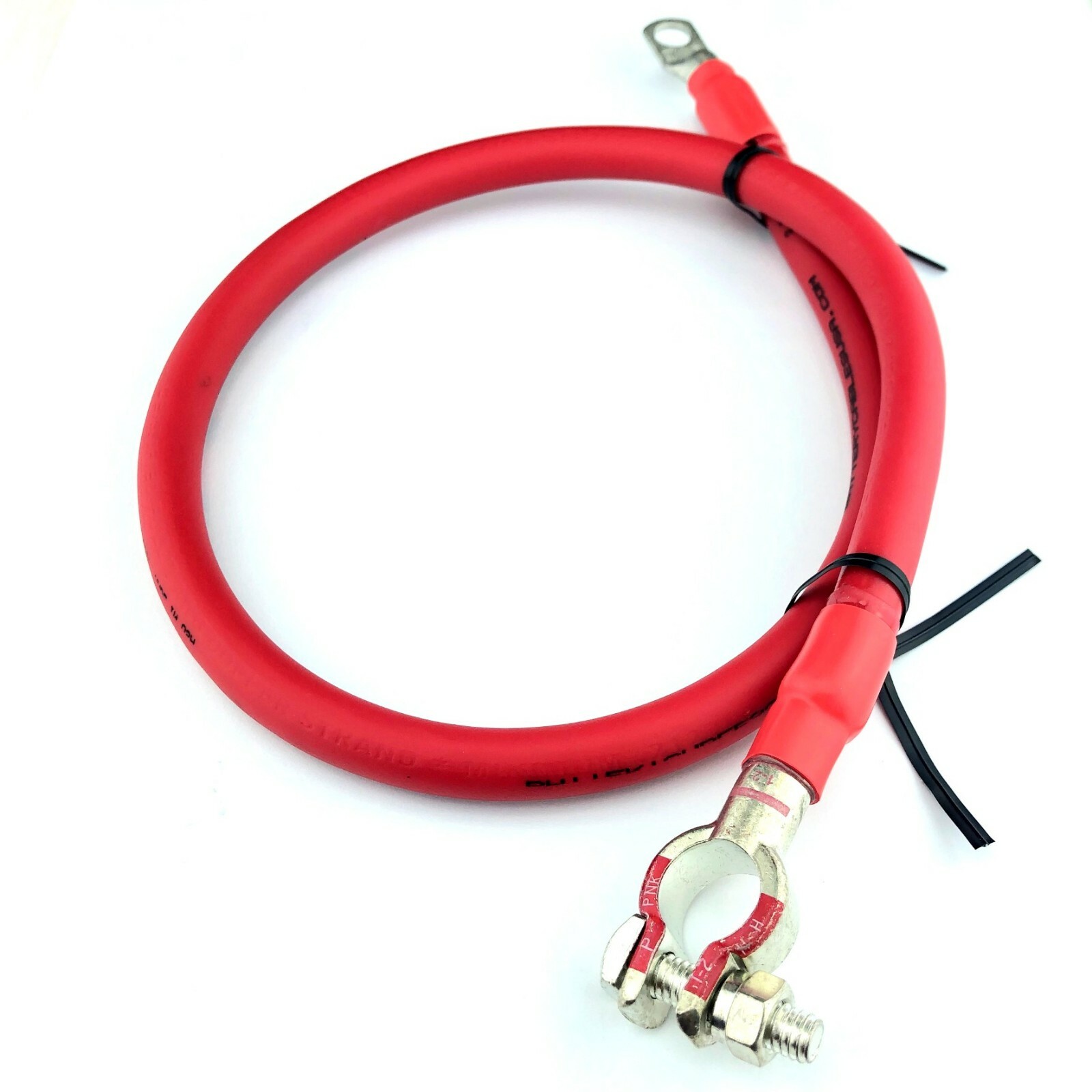 Battery Cable Positive 2 Gauge AWG Copper Custom – Car, Truck, RV, Boat, Solar