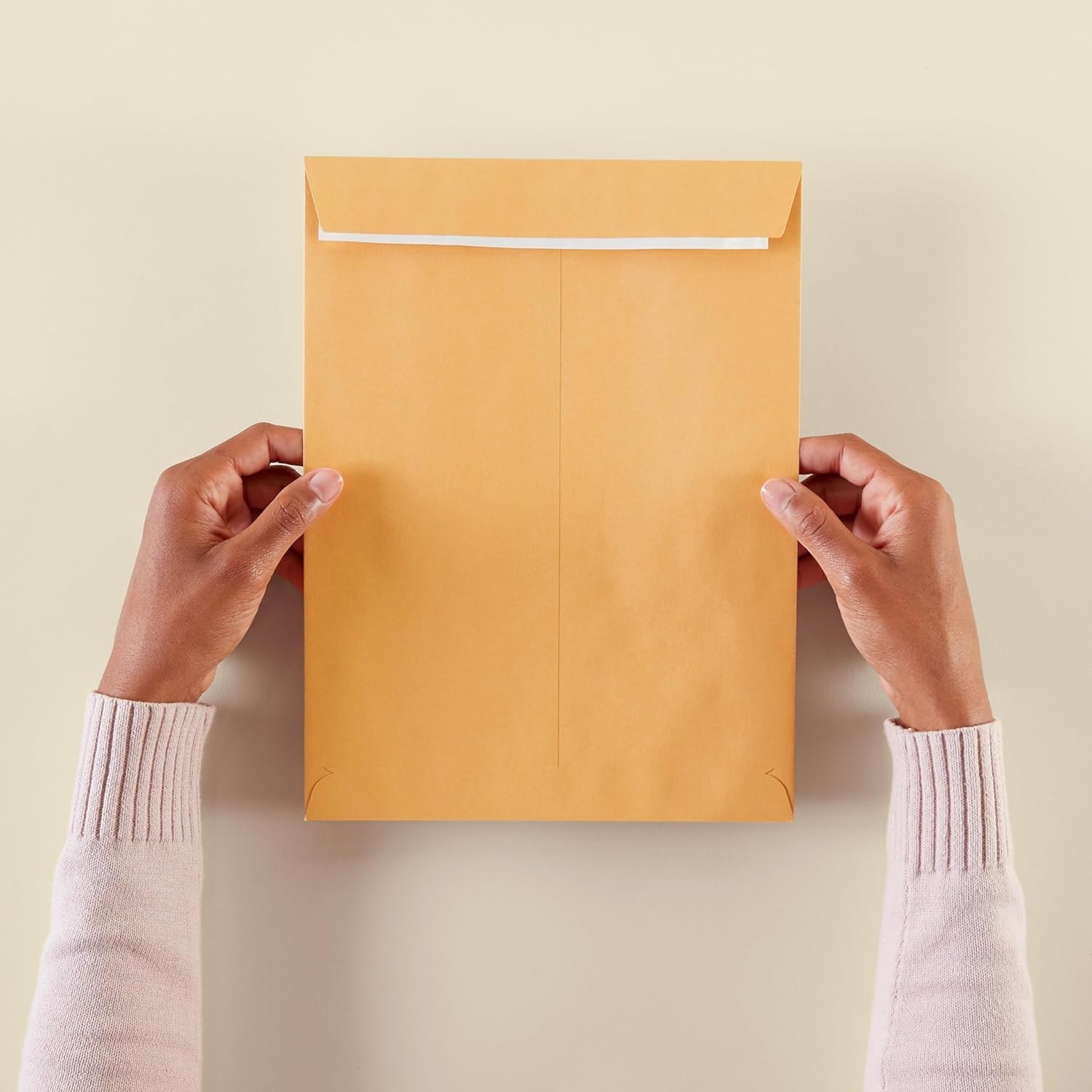 100 Pcs CLASP ENVELOPES 9×12 28lb Kraft Shipping Mailing Gummed Business Manila