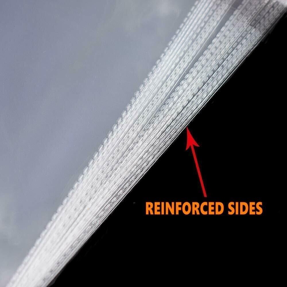 Clear Poly Bags Resealable Plastic Packing T-Shirt Apparel Self Seal Cello Lip
