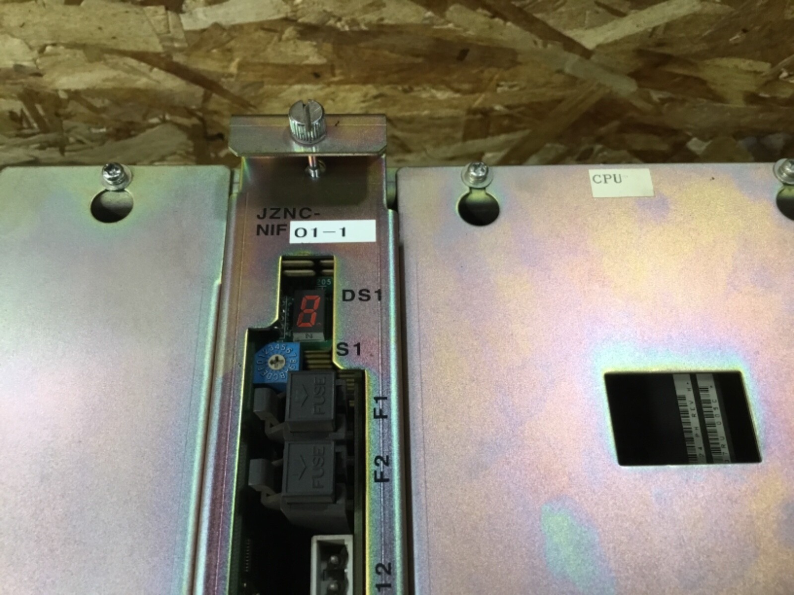 Yaskawa JZNC-NRK01-1 Servo Unit SGDR-AXA01A / CPS-420F / JZNC-NIF01-1 #74B11PR3