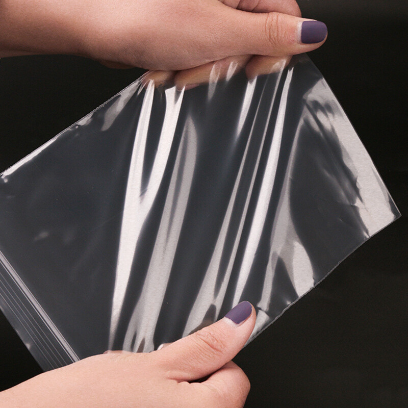 Clear Zip Seal Plastic Bags Jewelry Zipper Top Lock Reclosable Baggies 2 Mil 2ML