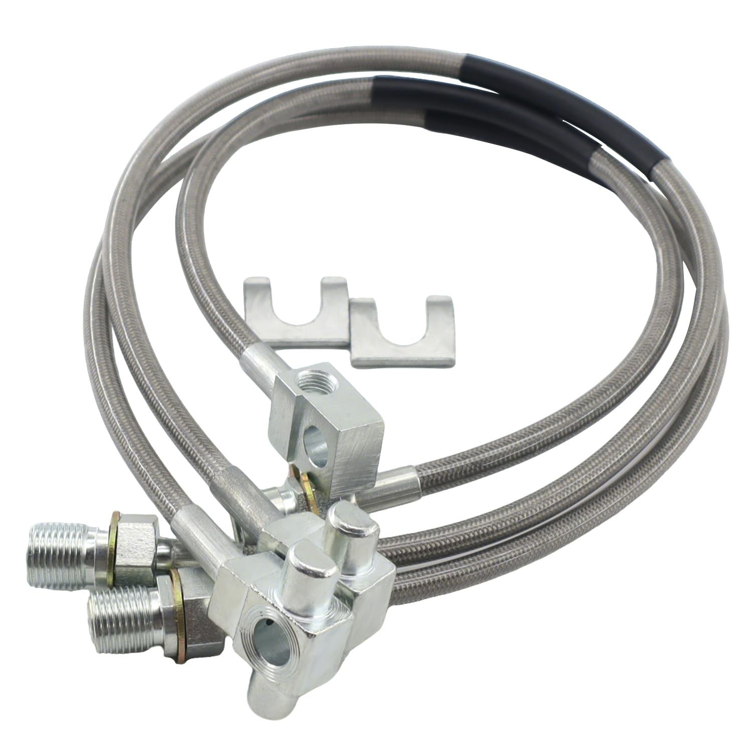 3PCS Stainless Steel Brake Lines Set Fits Chevy GMC C K Truck 4-6 Lift Durable