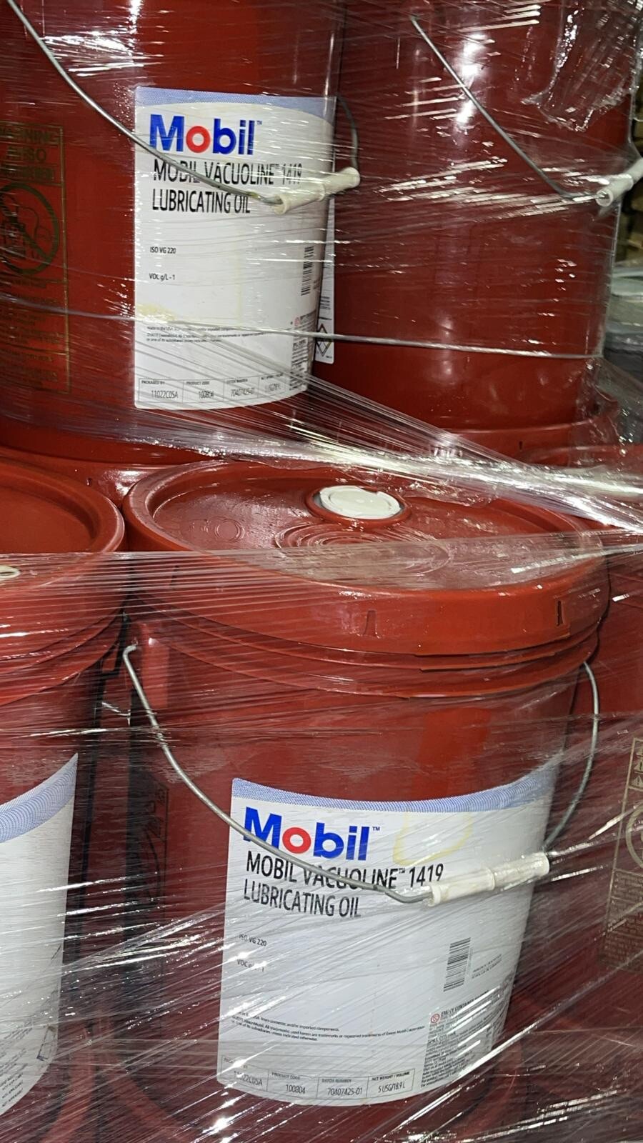 Mobil Vacuoline 1419 Lubricating Oil (5 Gal. Pail) 100804 **SALE**