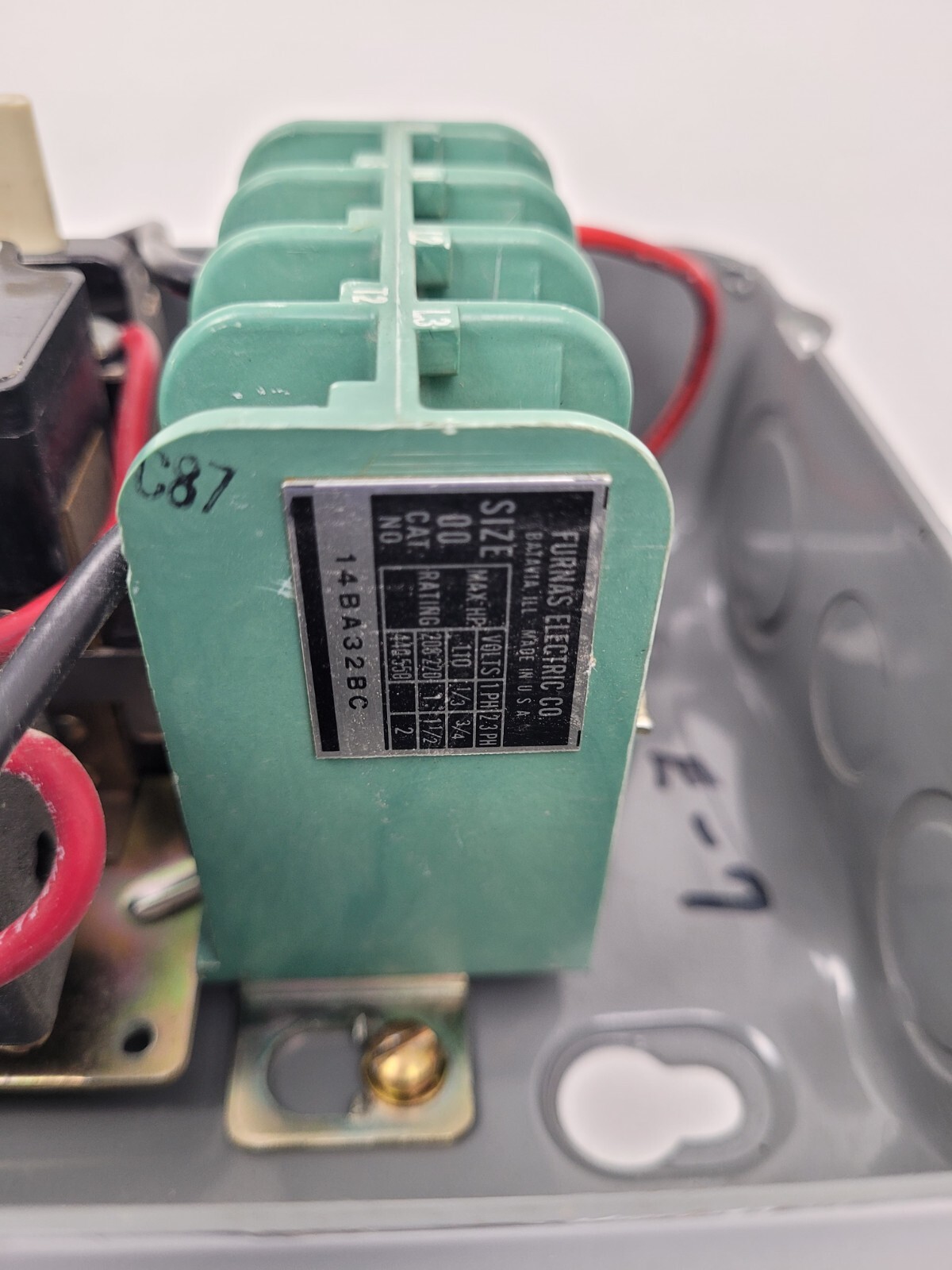 14BA32BC Furnas NEMA Size 00 Enclosed Motor Starter 220V *NEXT DAY OPTION*