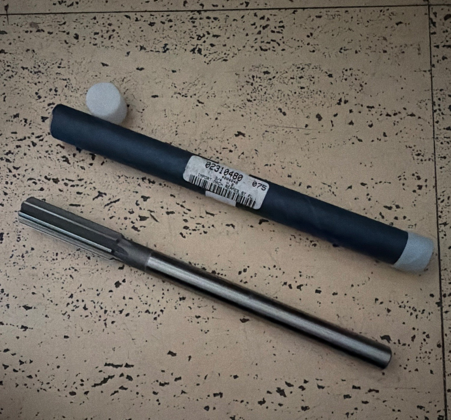 Chucking Reamer 3/4 in HSS Straight Shank Straight Flute MPN 02310480