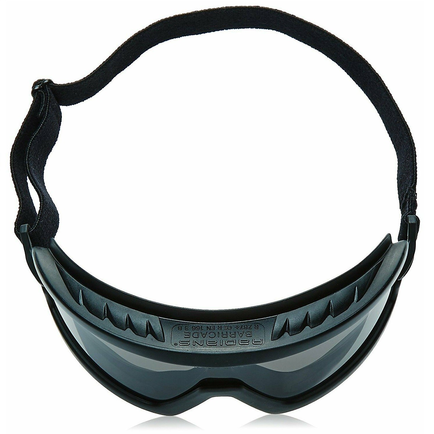 Radians Barricade Smoke/Gray Anti Fog Safety Goggles Glasses Lightweight Z87+