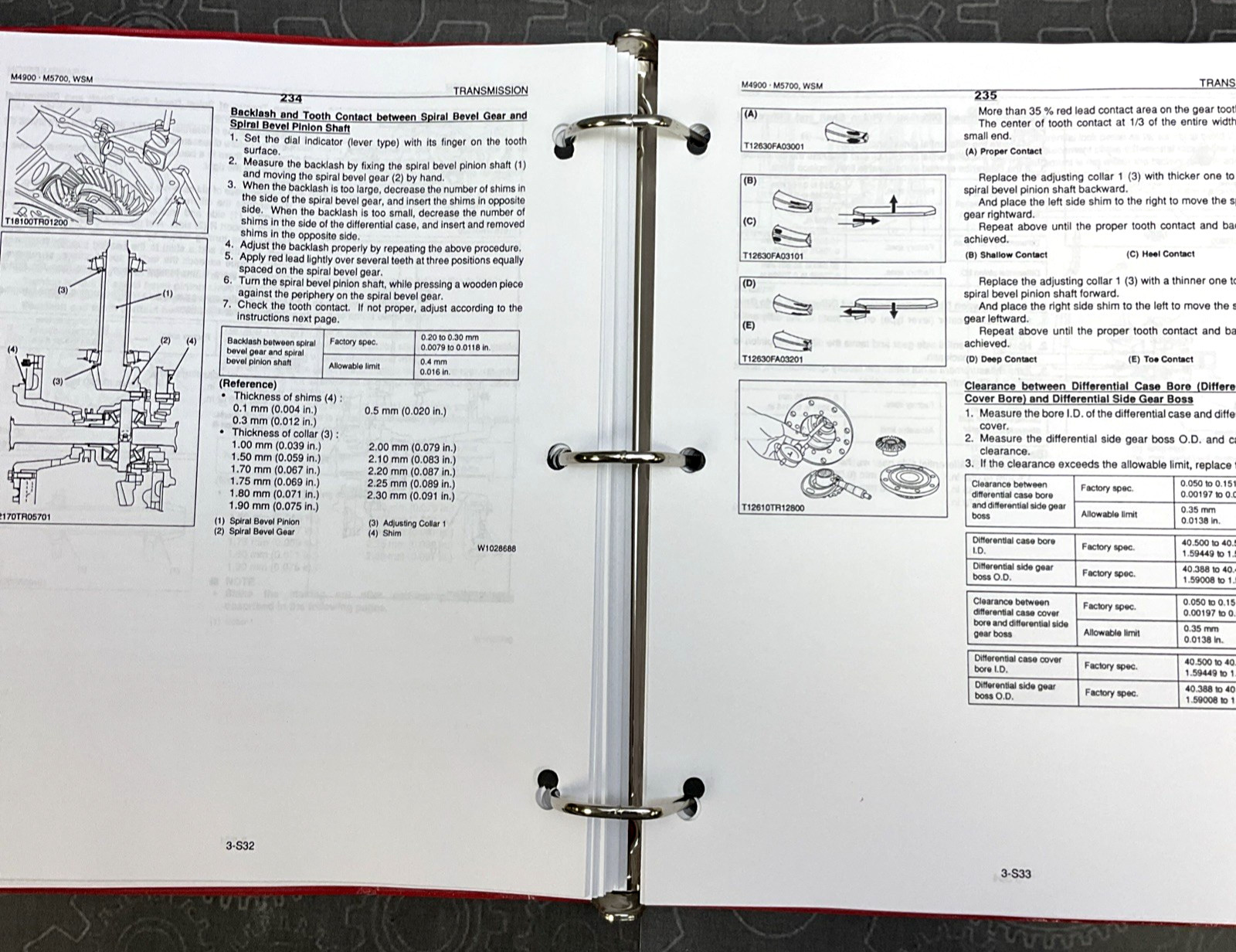 Service Manual for Kubota M4900 M5700 M5700HD Tractor Repair Shop Workshop Book
