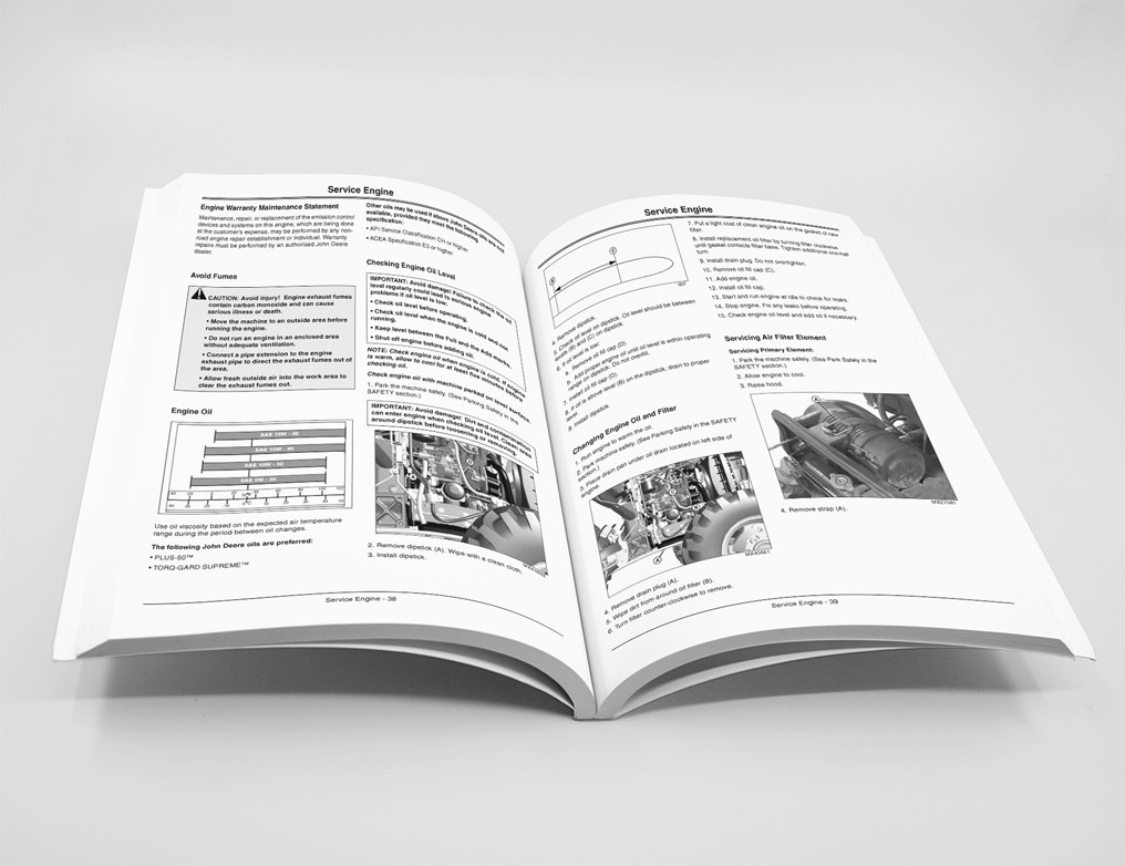 John Deere 4100 Compact Utility Tractor Owners Operators Manual – OMLVU12593