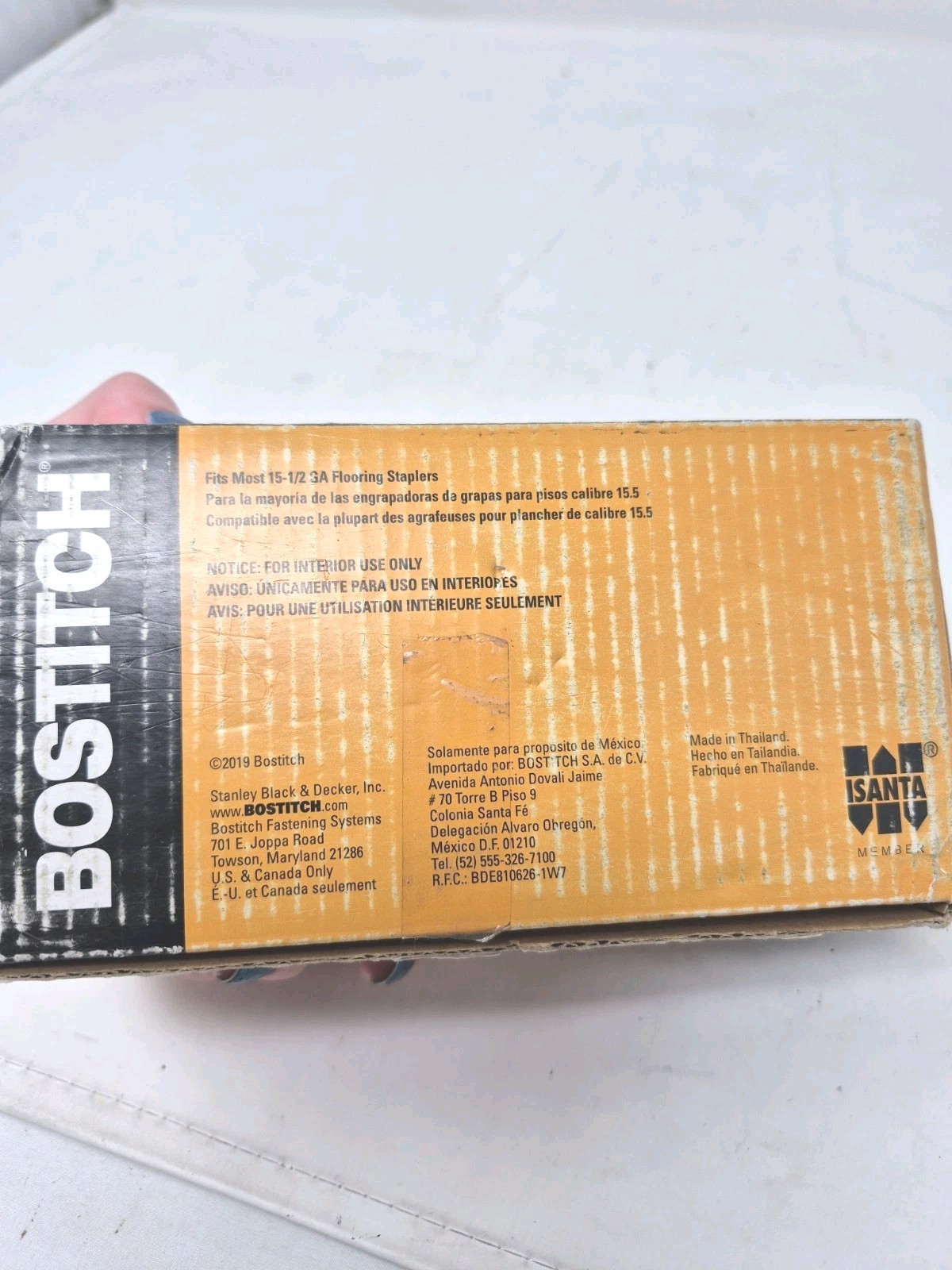 Bostitch Flooring Staples BCS1516-1M 15-1/2 Gauge 2″ – 1 Set Missing