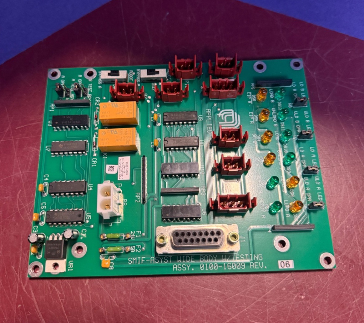 AS IS UNTESTED AMAT Applied Materials 0100-16009 Smif-Asyst Wide Body W/Testing