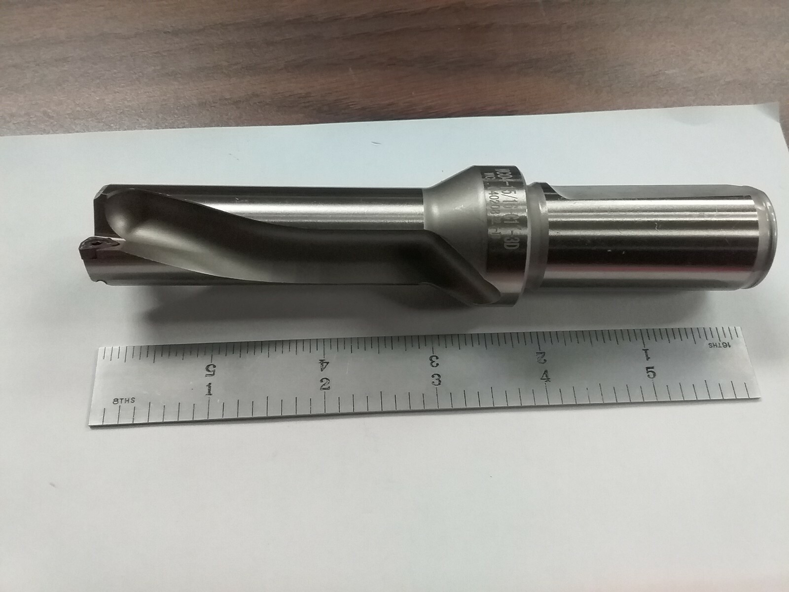 U drill 15/16″x3″x6″, 1″ shank, index, w. Extra 10pcs WCMX04 inserts #UD-1516