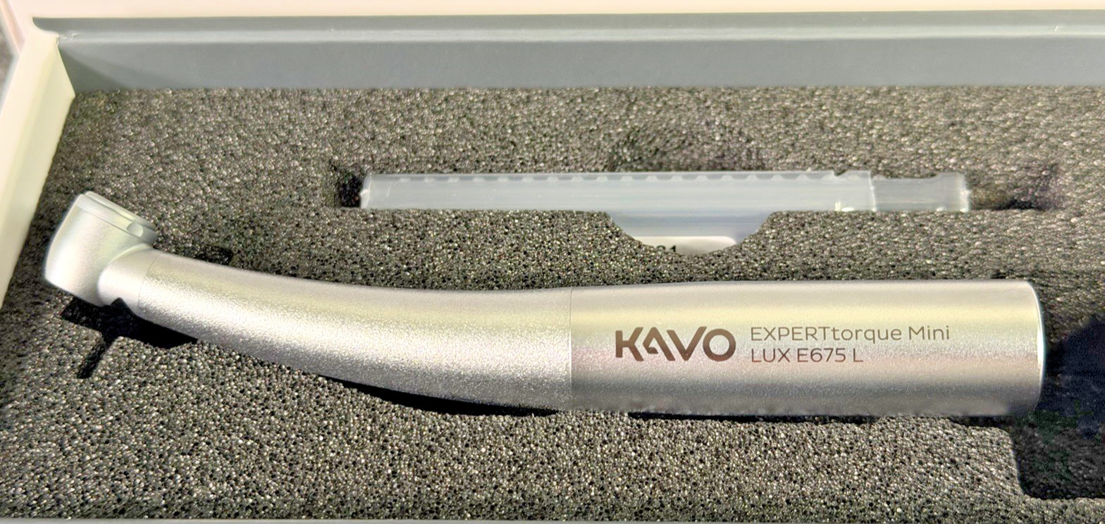 New KaVo Experttorque Mini LUX E675 L High Speed Dental Handpiece REF 1.006.6400