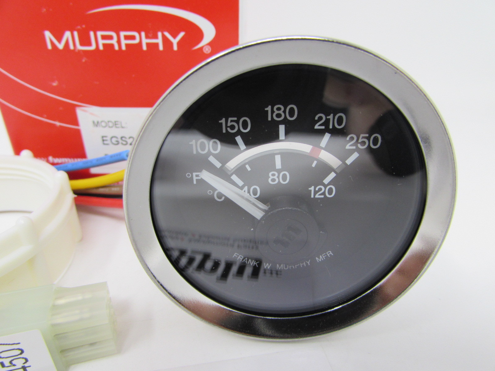 NEW MURPHY ELECTRIC TEMPERATURE SWICHGAGE EGS21T-250-12 10701292