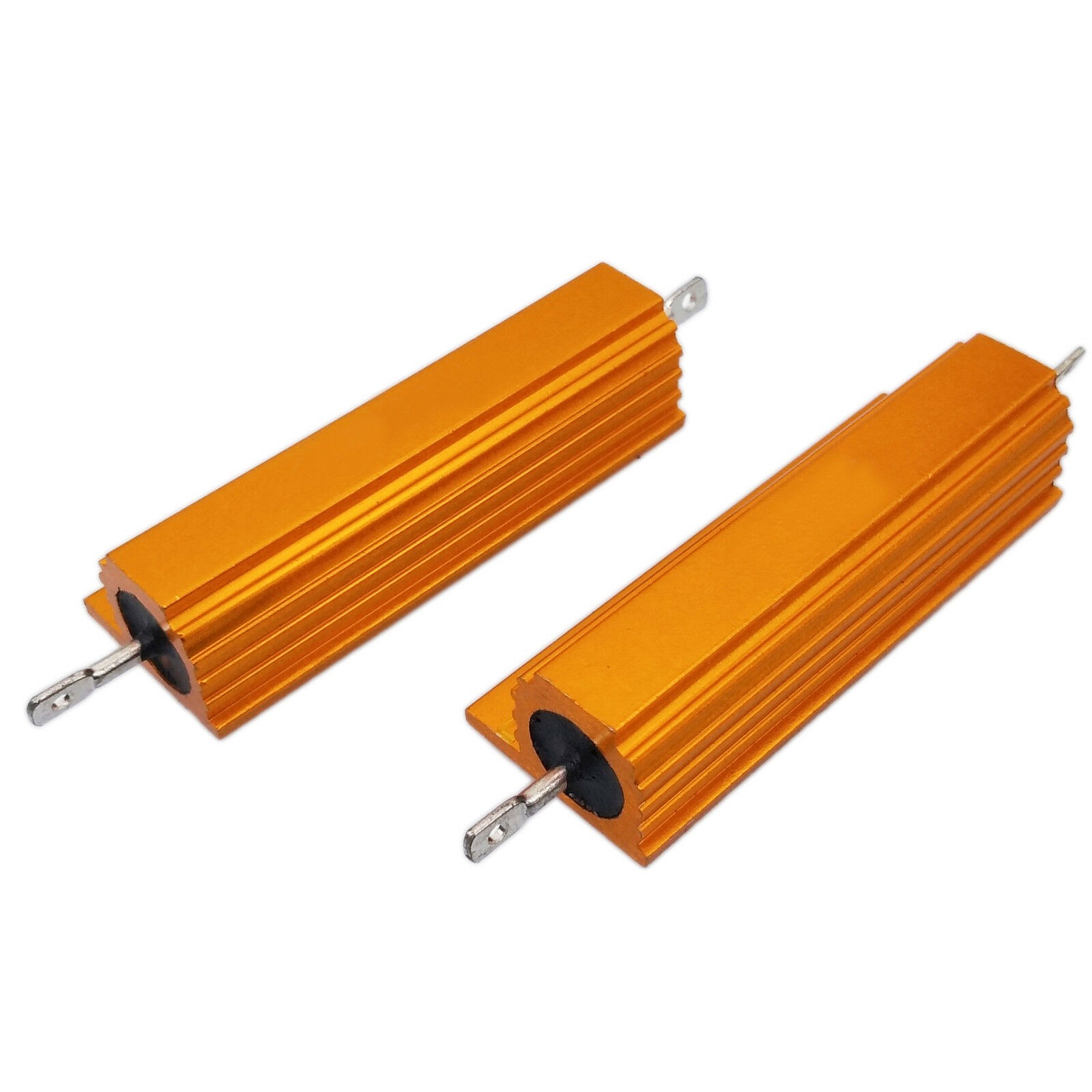 100W Watt Aluminum Housed Metal Case Wirewound Resistor 0.1~680 OHM