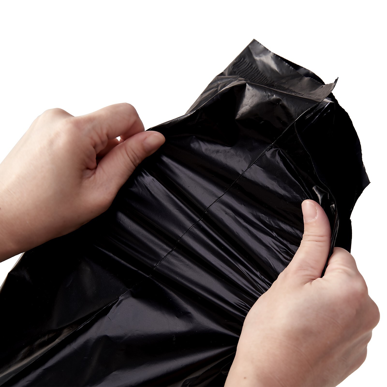 100 Black 12×15.5 Inches Polymailer Plastic Shipping Mailing Envelopes Bag