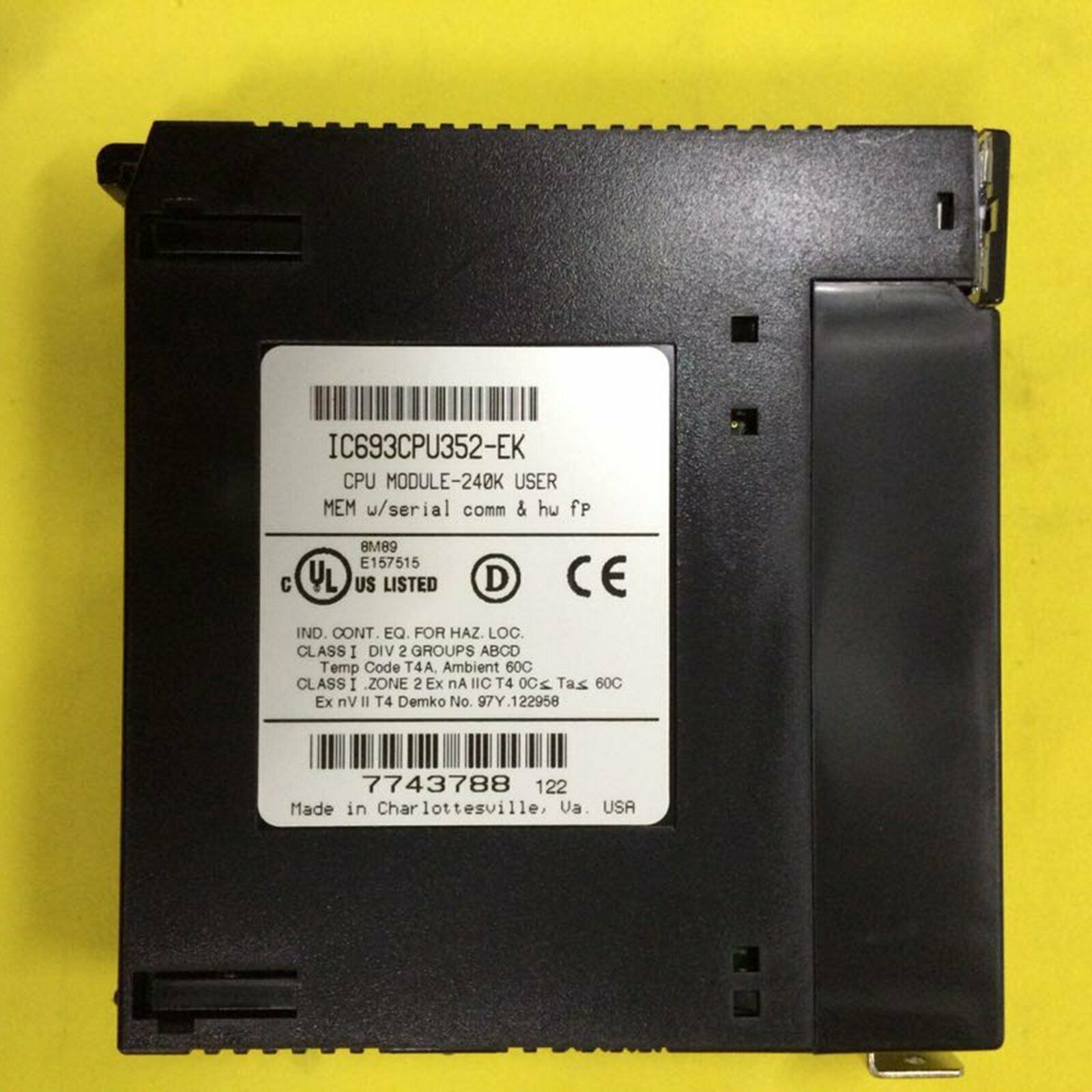 1PC Brand New For GE Fanuc CPU module IC693CPU352-EK One year warranty