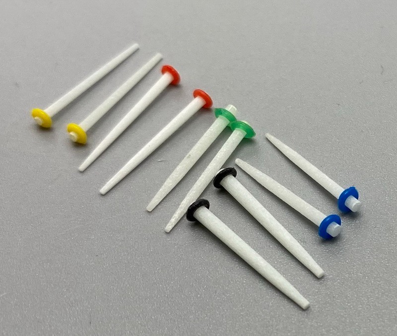 Glass Fiber Post Dental Fiber Post Teeth Restorative 1.2/1.4/1.6/1.8mm 200pc USA