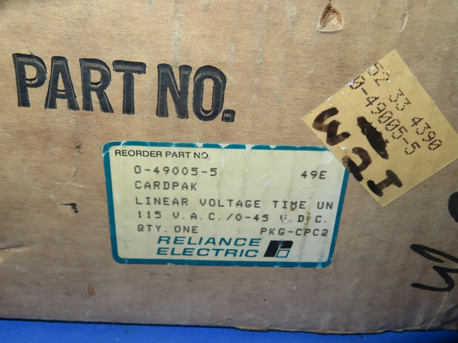 NIB Carkpak 0-49005-5 Linear Voltage Time Unit + 1 Year Warranty