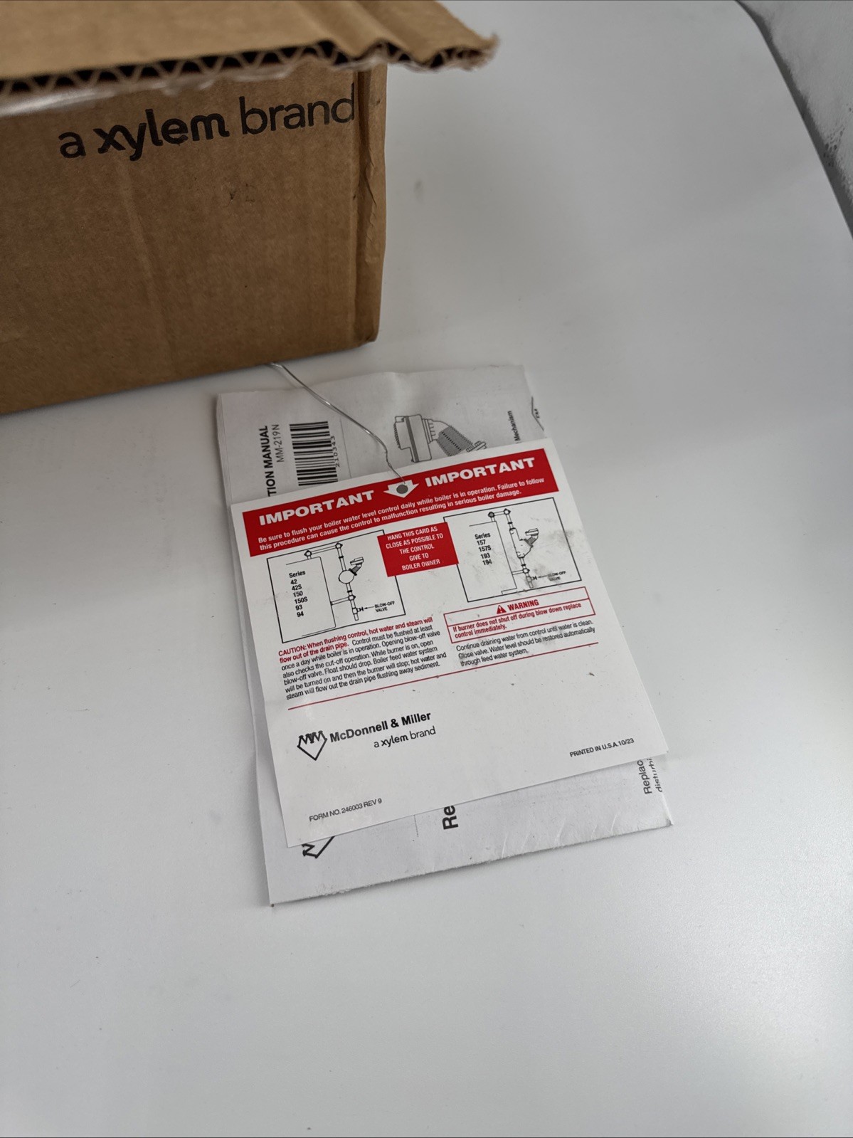 BRAND NEW McDonnell & Miller 150S-HD Head Mechanism (173003) FAST SHIPPING