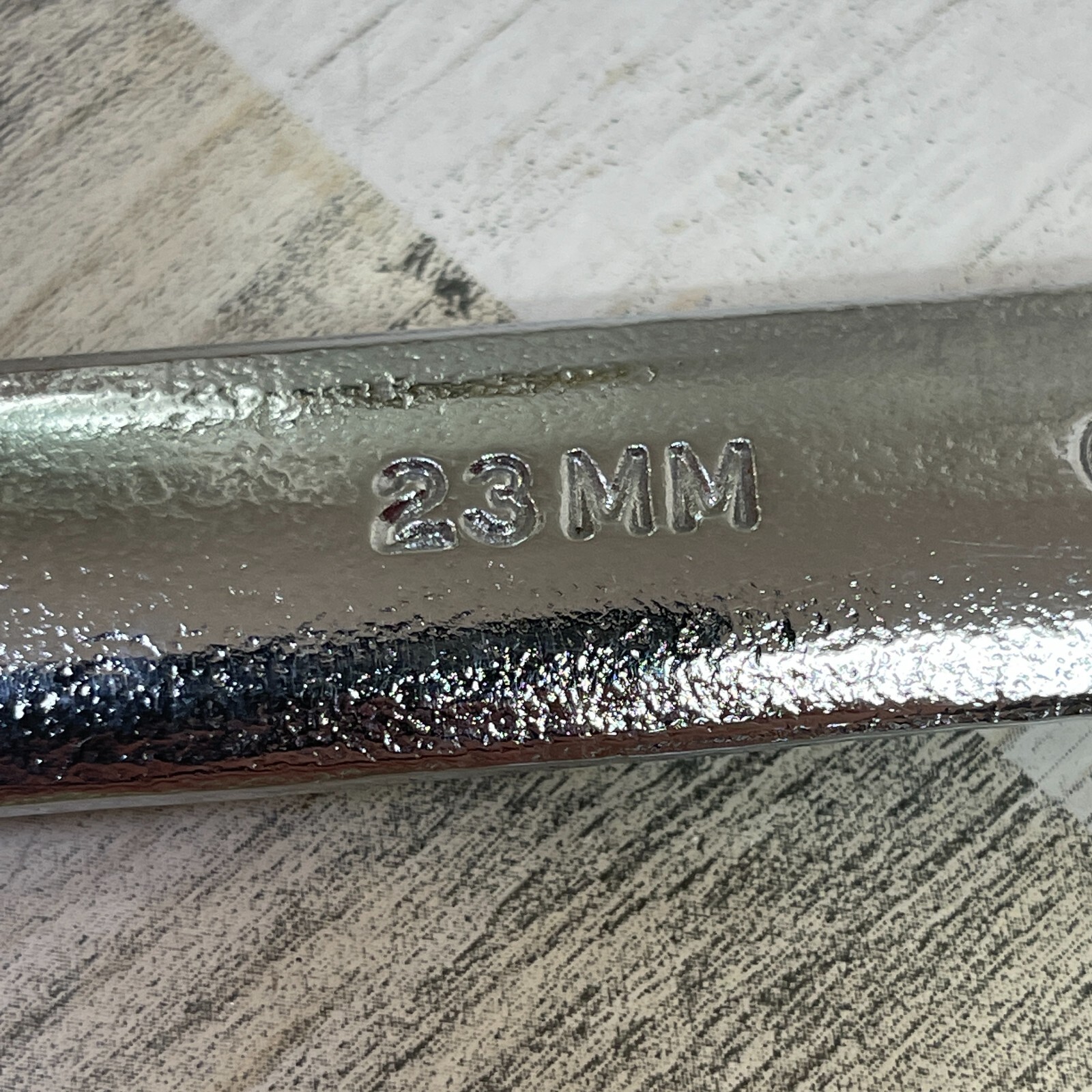 Gray Canada 23MM Combination Open and 12 Pt Box End Wrench MO23