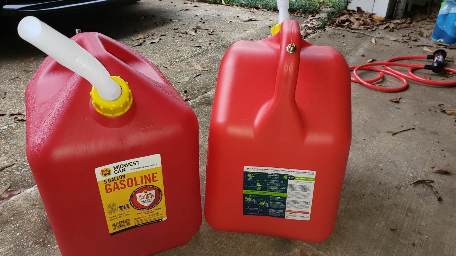 KP- 3 SETS EZ Pour Durable Gas Can Spout Replacement -Fits Midwest/Blitz/Scepter