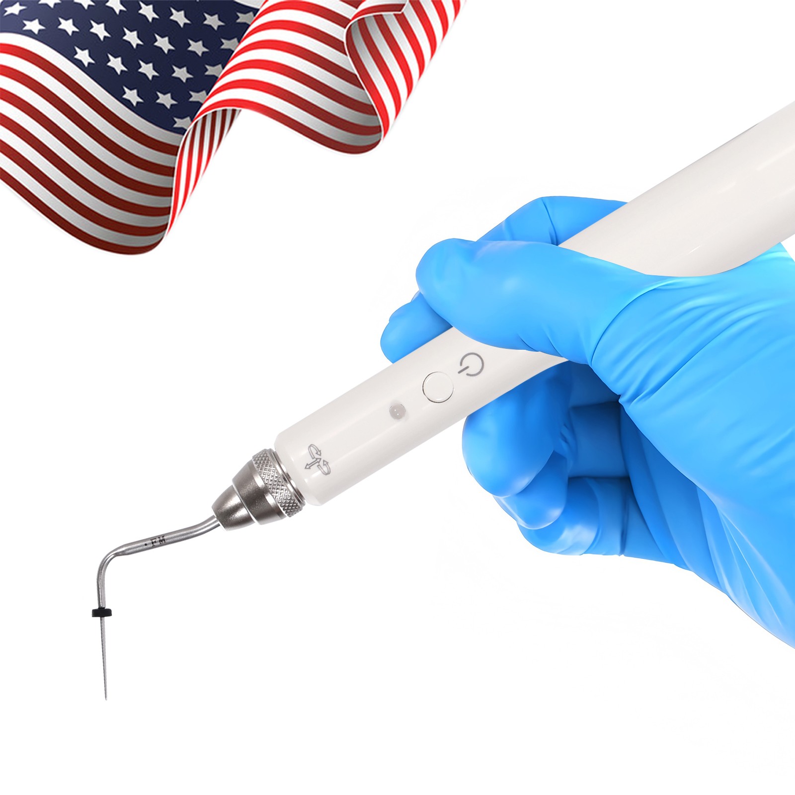 Dental Cordless Gutta Percha Obturation System Endo Heated Pen With 2 Tips CE