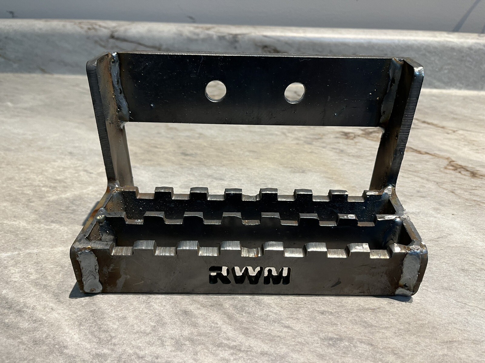RWM Universal Brand New Bolt-On 8″drop step Raw Steel Step 1/4″ Thick