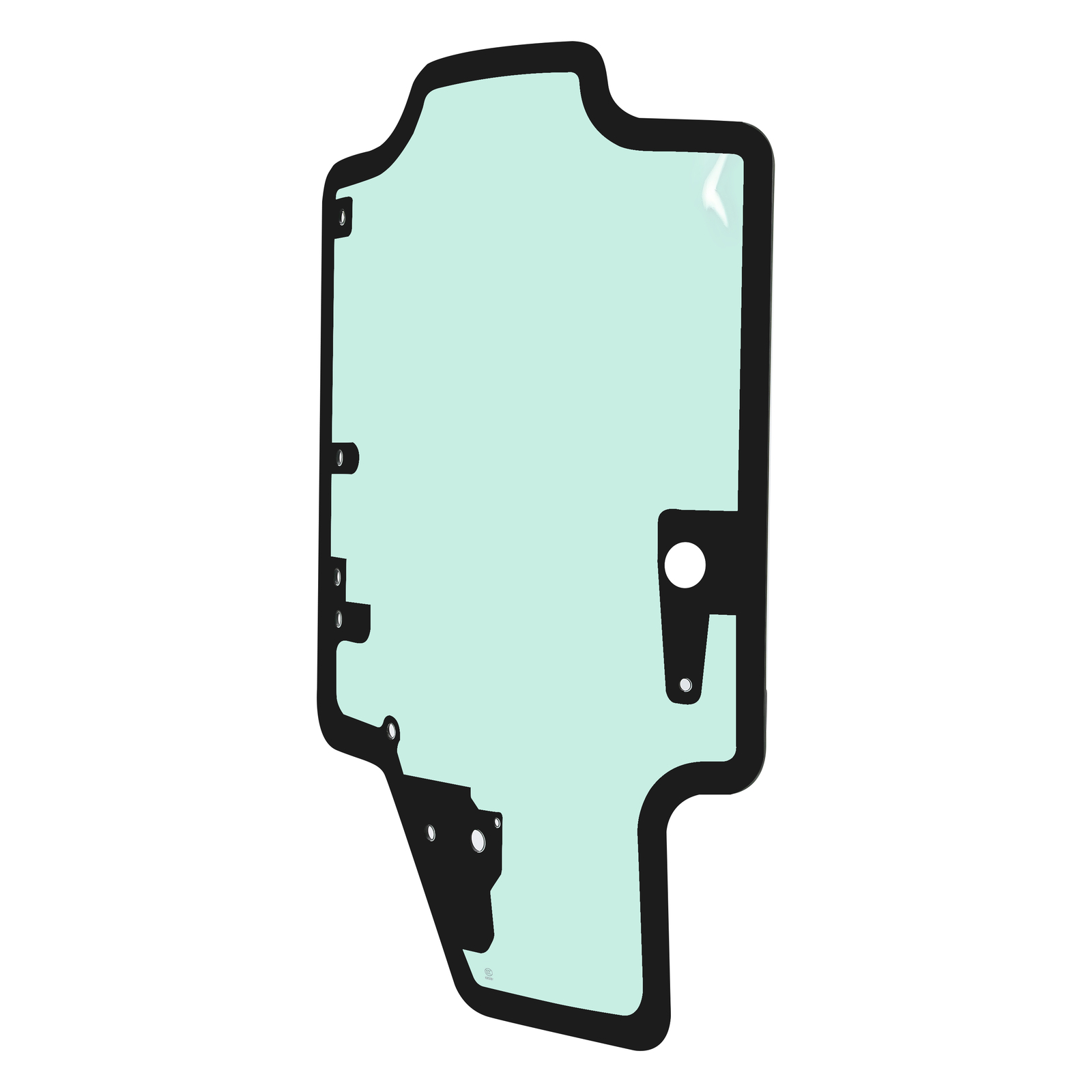 Door Glass For Case / New Holland Skid Steer #47405930 L213 L215 L218 L220 L221