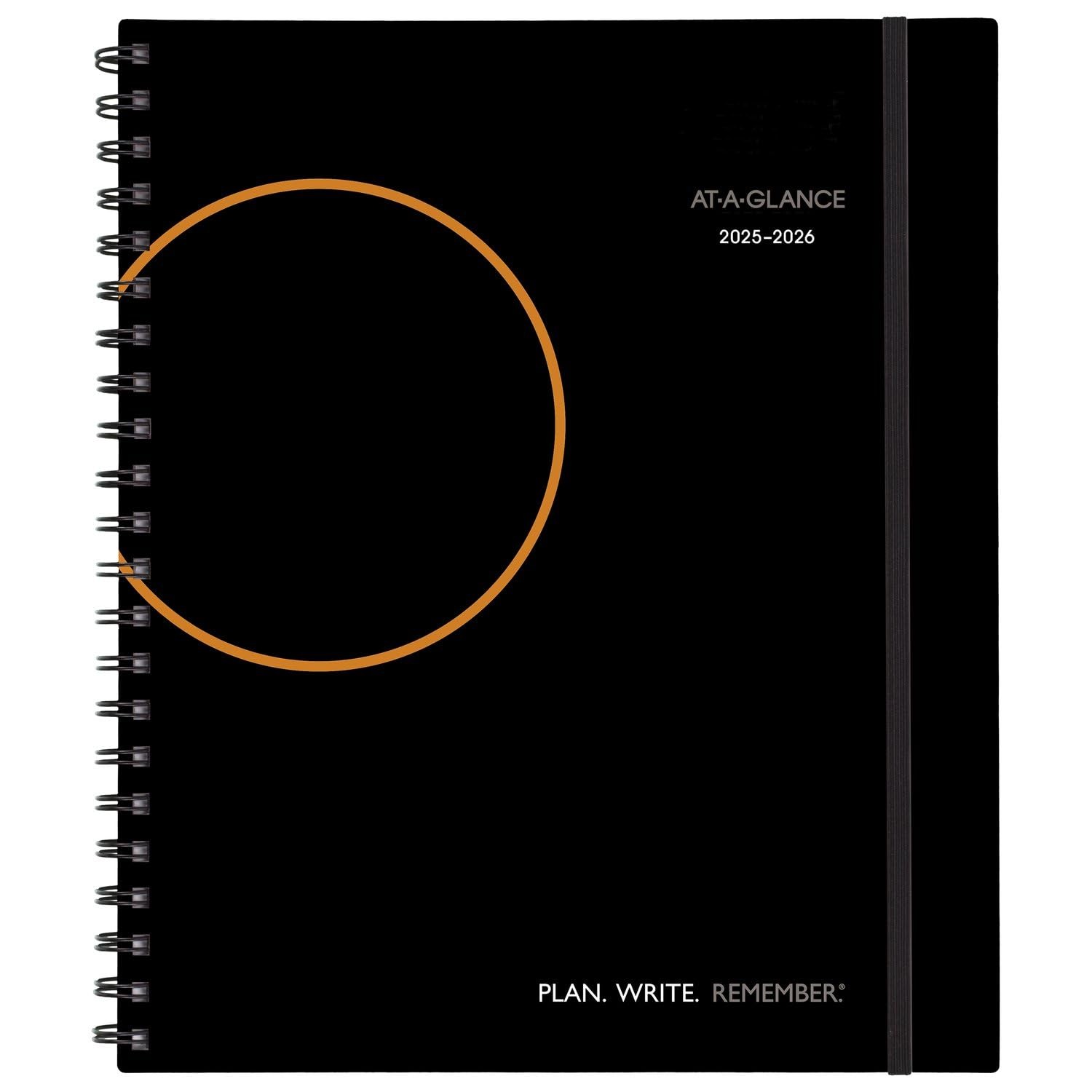 AT A GLANCE Academic Planner 2025-2026 Spiral Bound Weekly Monthly Organizer …