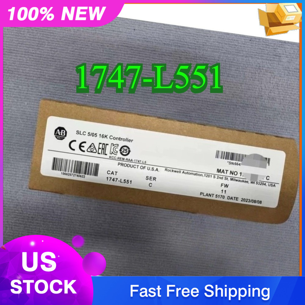 Allen Bradley 1747-L551 /C SLC 5/05 CPU Processor Unit Module 1747 L551 New