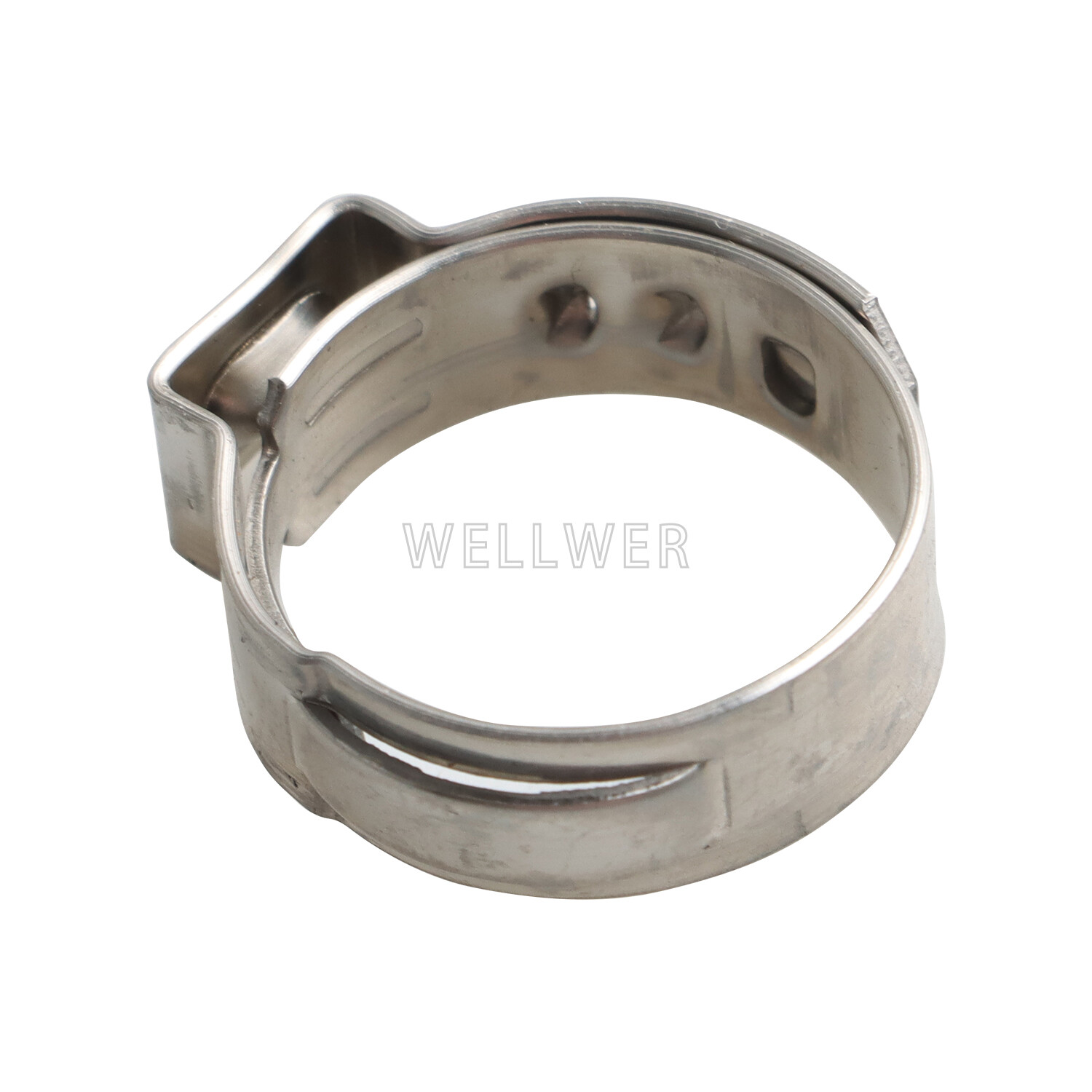 100Pcs 1/2″ PEX Stainless Steel Clamp Cinch Rings Crimp Pinch Fitting