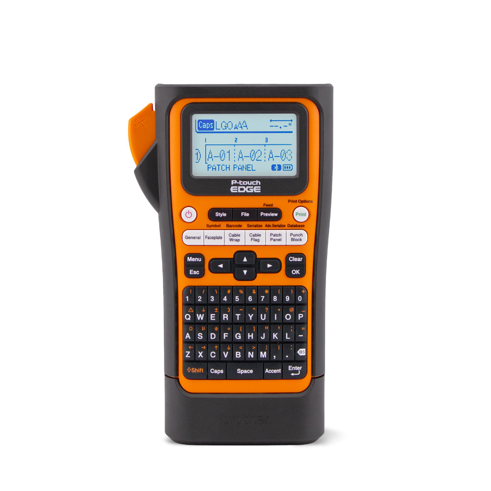 Brother PT-E310BTBP P-Touch Edge Industrial Label Printer Bundle Kit (Bluetooth)