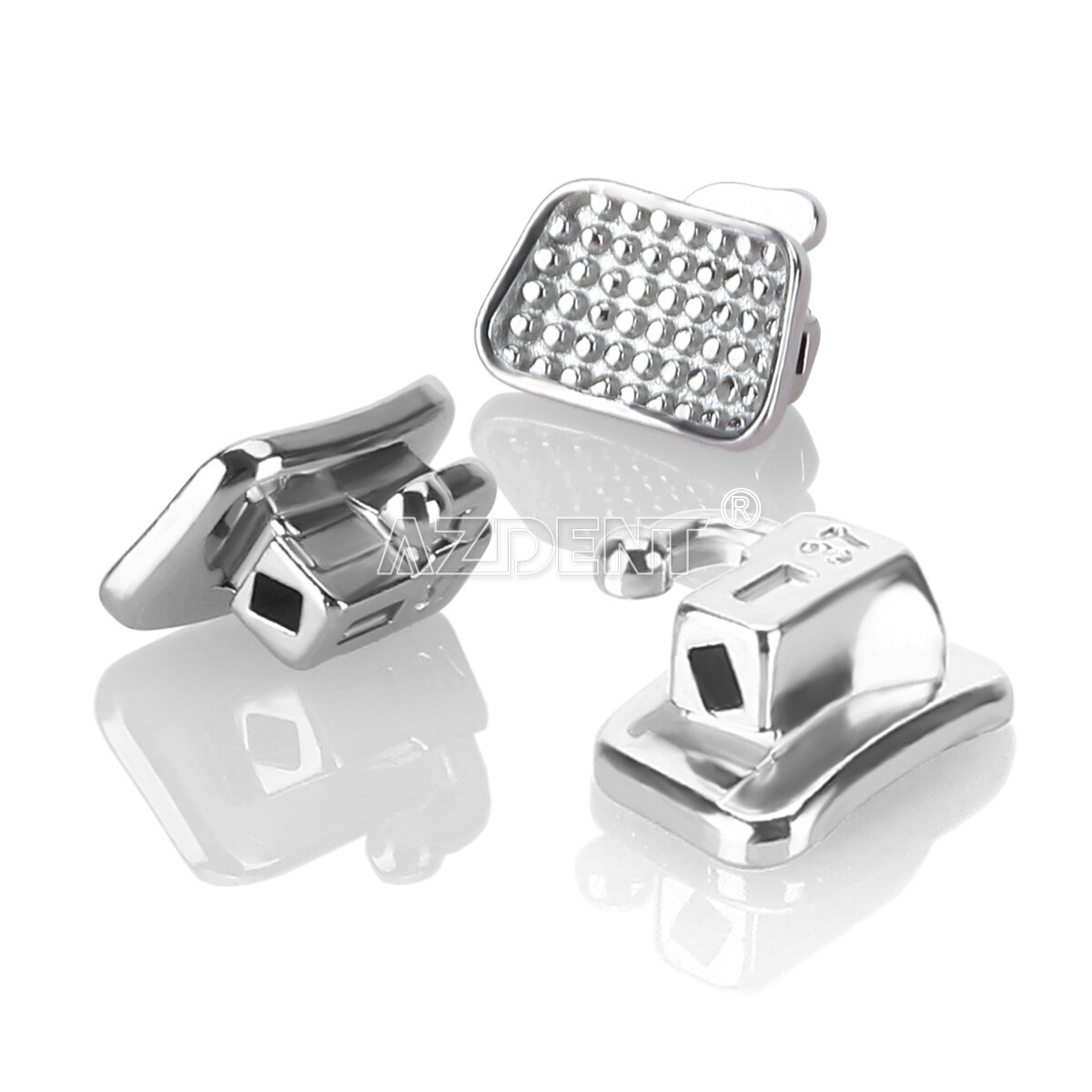 AZDENT Dental Orthodontic Buccal Tubes 1st 2nd Molar Tube Roth MBT 022 Bondable