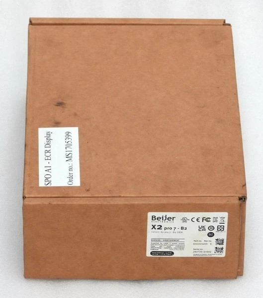 NOS BEIJER ELE. MODEL X2 PRO7-B2 OEM HMI TOUCH ENGINE ROOM PANEL 630003205 REV.5