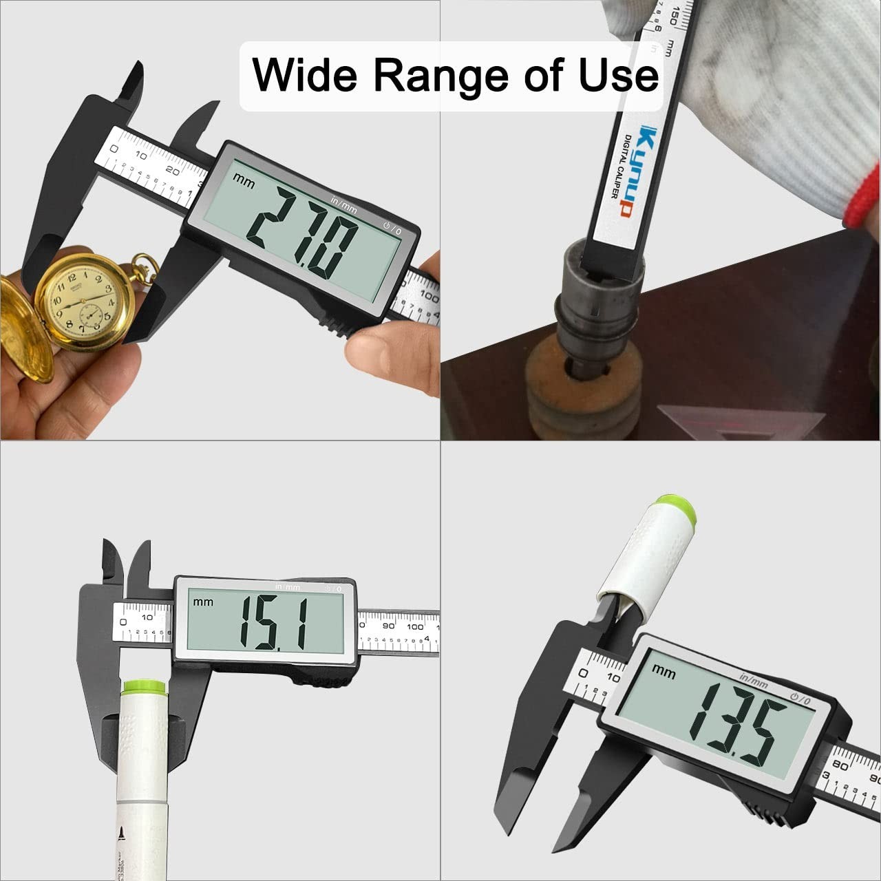 Accurate 6” Digital Caliper with 0.2mm Precision – Ideal for All Measurements