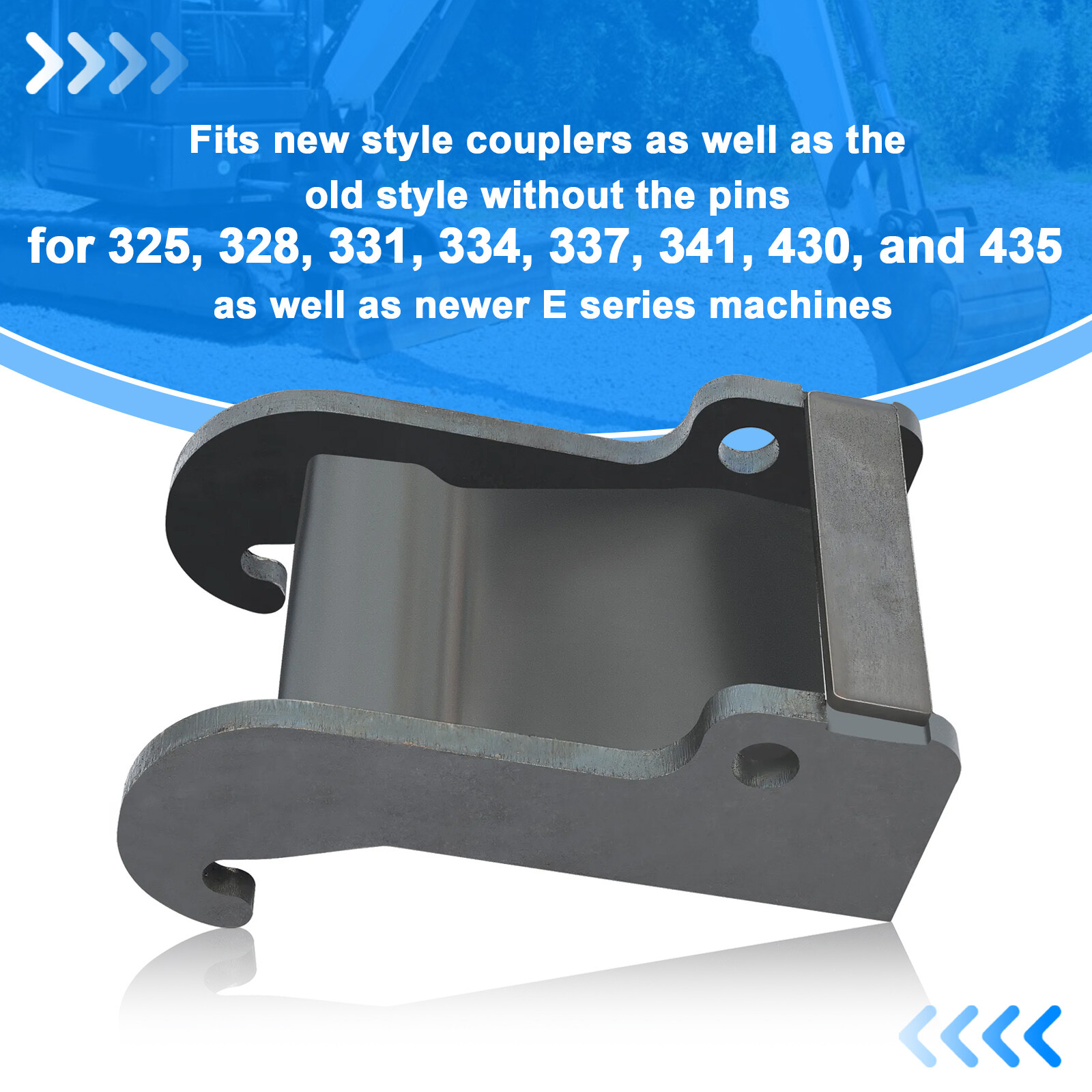 For Bobcat X-change E Series Steel Quick Attach Excavator Coupler Bracket