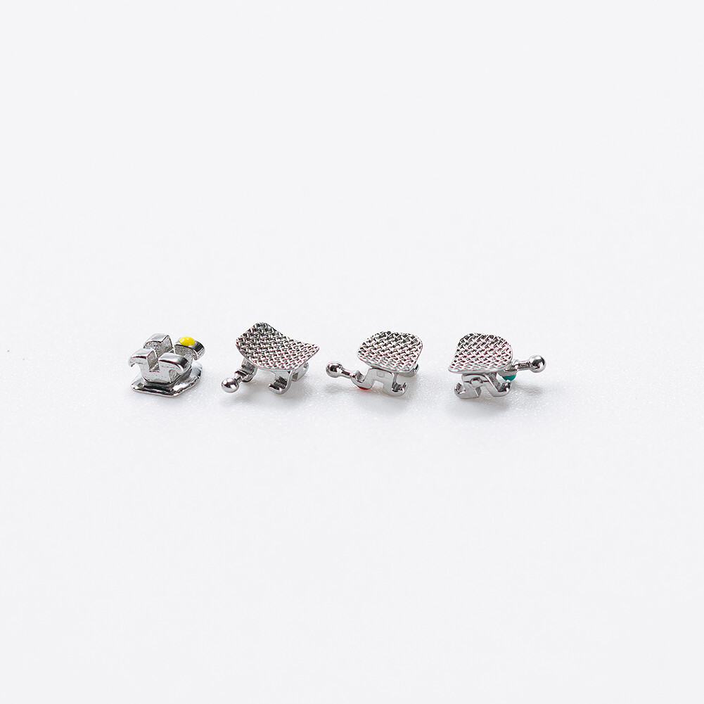 5pK Orthodontic Dental Brackets Brace Mini Roth/MBT 018 022 345 Hook EASYINSMILE