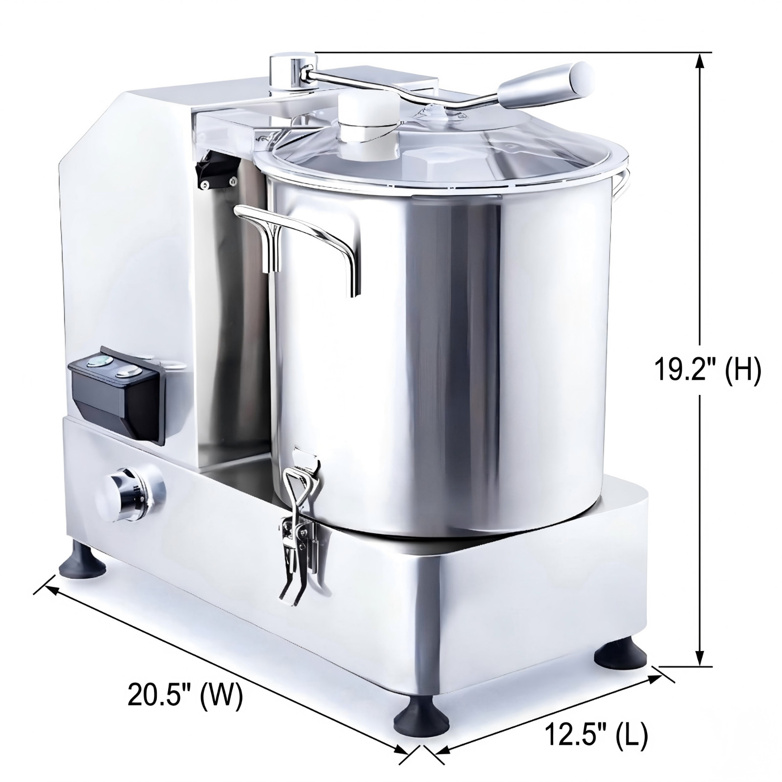 Hakka Commercial Food Processor 6L/9L/12L Electric Heavy-Duty Vegetable Cutter