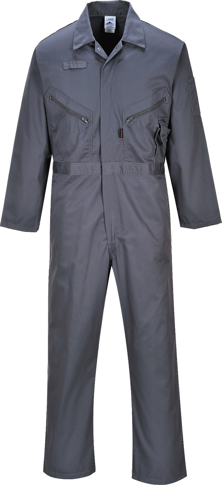 Portwest C813 Liverpool Lightweight Safety Coverall 2 Way Zipper