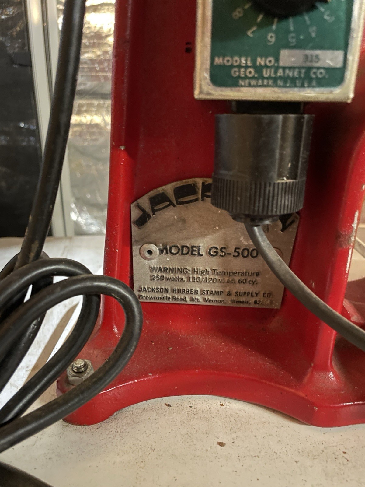 Jackson Embossing Heat Press Machine