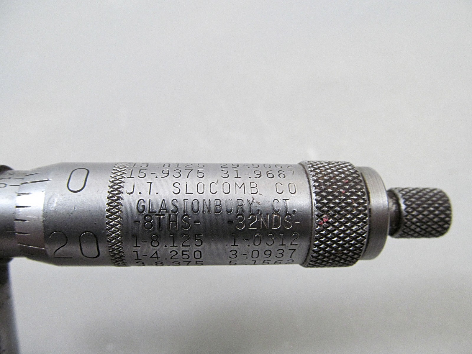 J.T. Slocomb Co. 2″-3″ Outside Micrometer Analog Providence RI USA