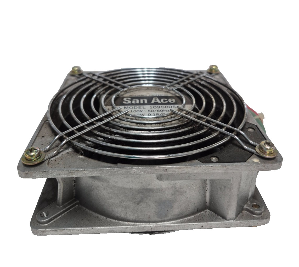 SANYO DENKI COOLING FAN SAN ACE 109S005 100V~50/60Hz, 14/12W, 0.18/0.16A