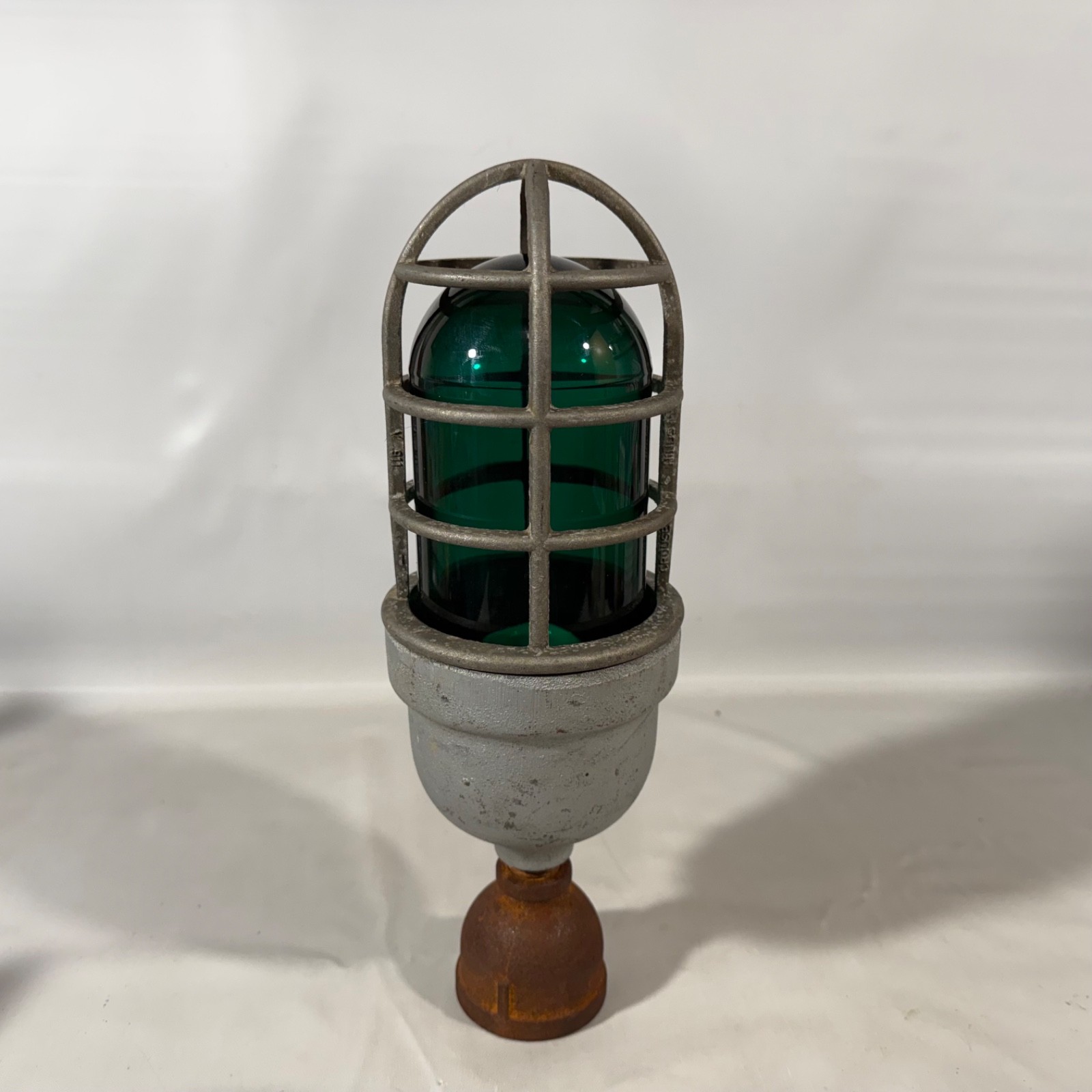 Vintage Industrial Explosion Proof Crouse Hinds Light Green Steam Punk VDA-175M5