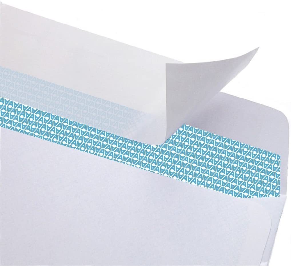 #10 Double Window Security Envelopes – Self Seal – Security Tinted (30001)