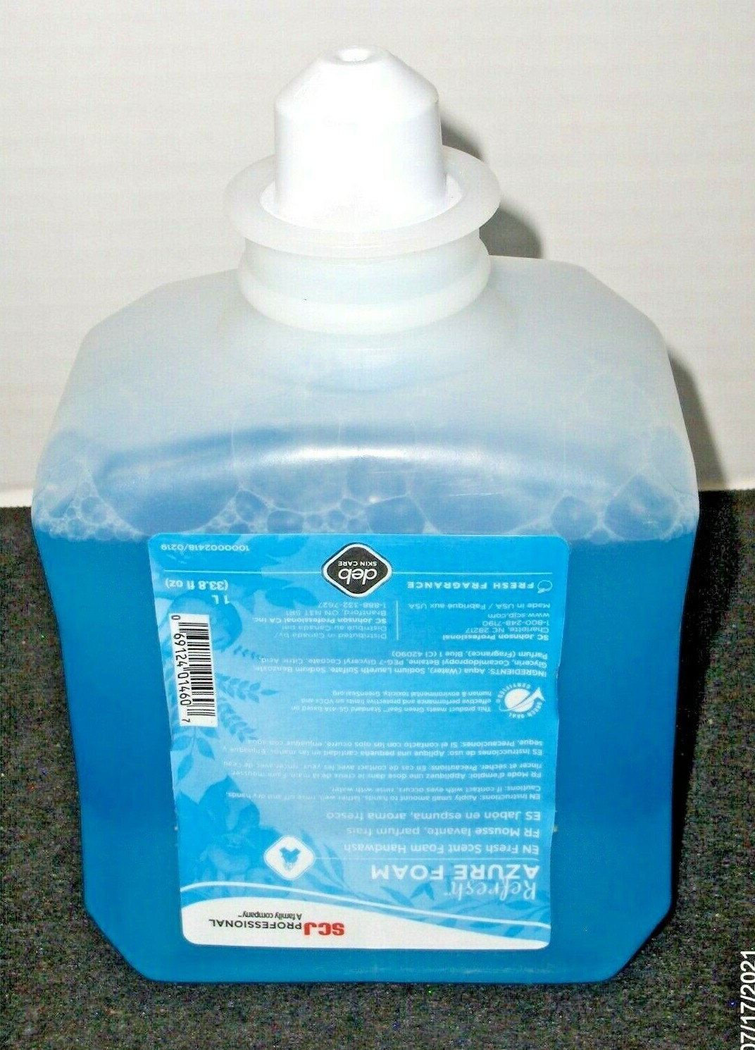 SCJ PROFESSIONAL REFRESH AZURE FOAM SOAP 1L